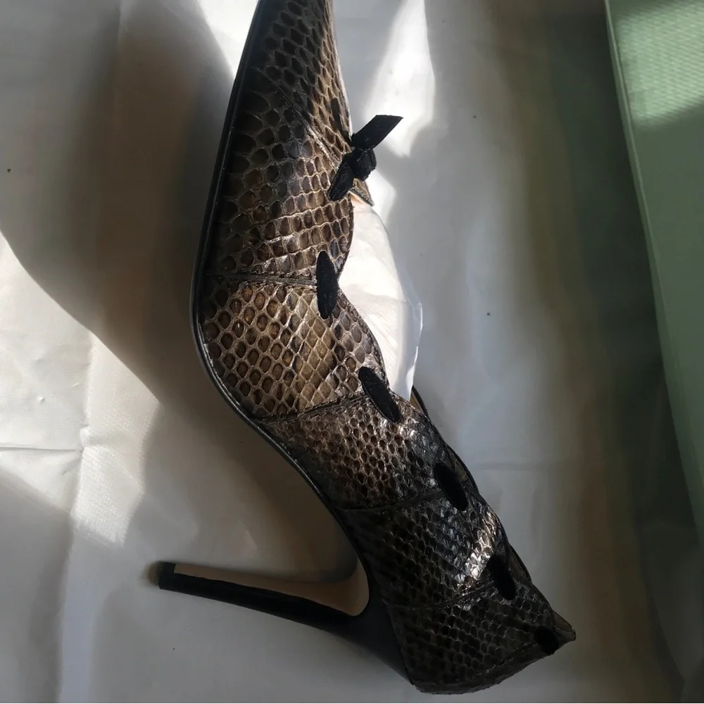 Randolph Duke elegant snakeskin